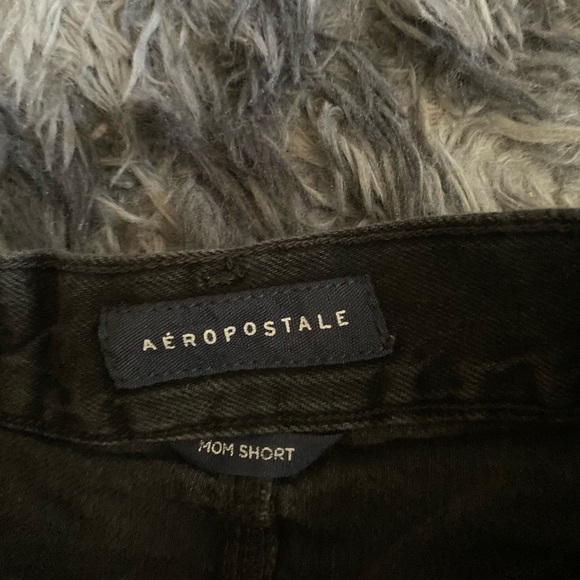 Black ripped jean shorts - Picture 2 of 3